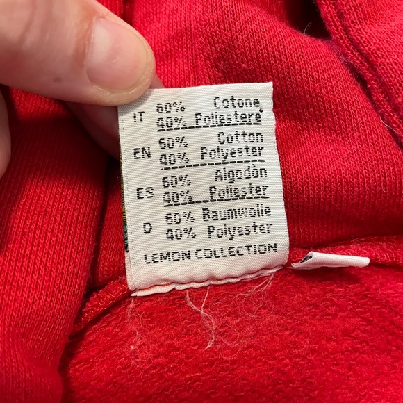 Roma Italia hooded sweatshirt with kangaroo pouch in EUC - Picture 6 of 6